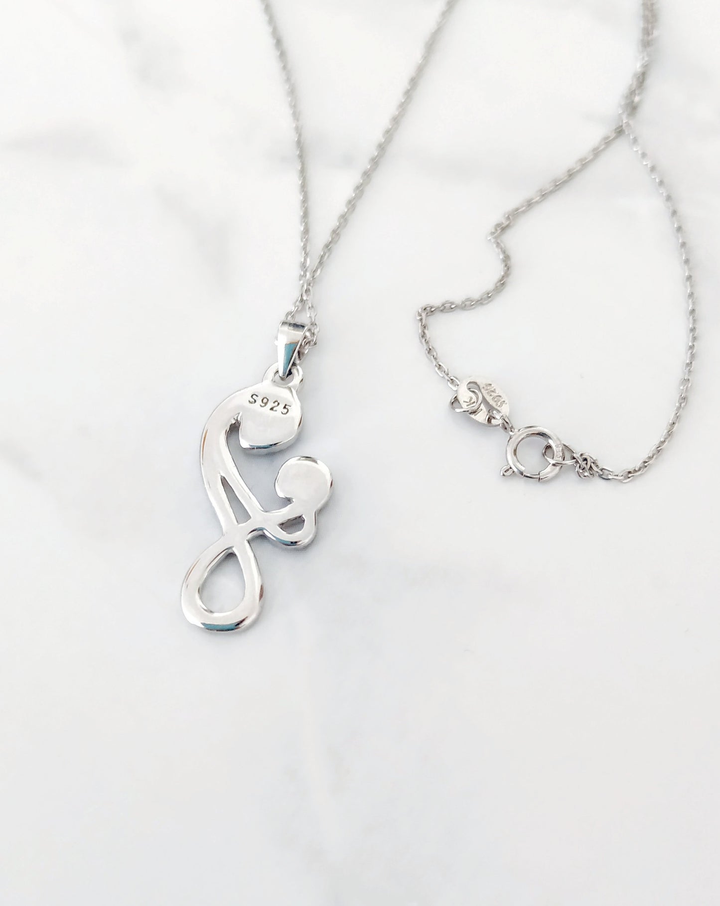 Mother and Child Necklace 925 Sterling Silver, Mommy and Baby Pendant, New Mom Necklace, Mother Gift, New Parents Gift, Mother's Day Gifts