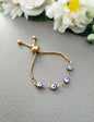 Evil Eyes Baby Bracelet, Protection from Nazar, Medical Steel Waterproof